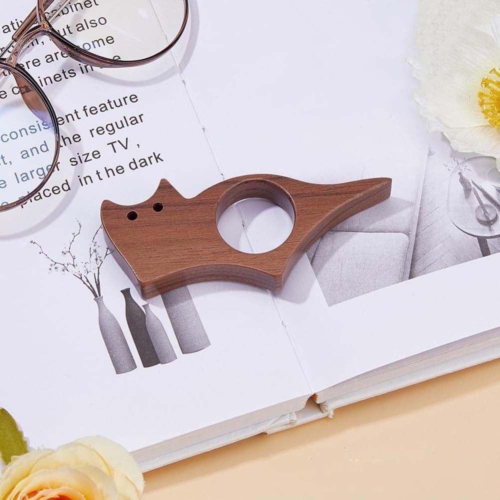 Pet Design Book Page Holder Anti-Slip Pages Guide Marker Cute Design Reading Thumb Tools  Reading