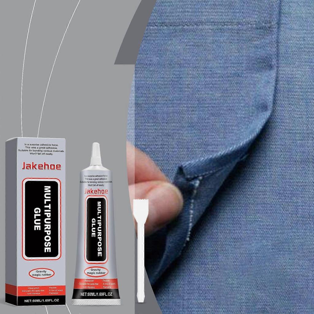Multi-Purpose Glue, Liquid Adhesive Waterproof Leather Fabric Patch Cracks Multi-Purpose Glue