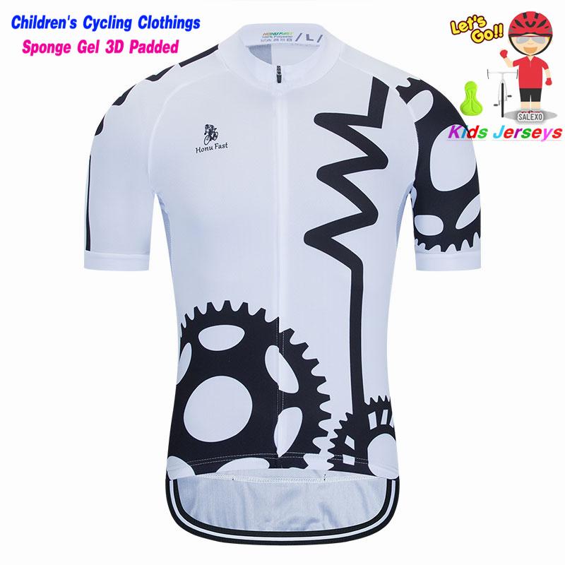 

2026 Summer Short Sleeved Breathable Bicycle Wear Short Sleeve Jersey with Shorts Set Boy Girl MTB Road Bike Suits Ropa De Ciclismo S