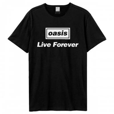 Amplified Unisex Adult Live Forever Oasis T-Shirt