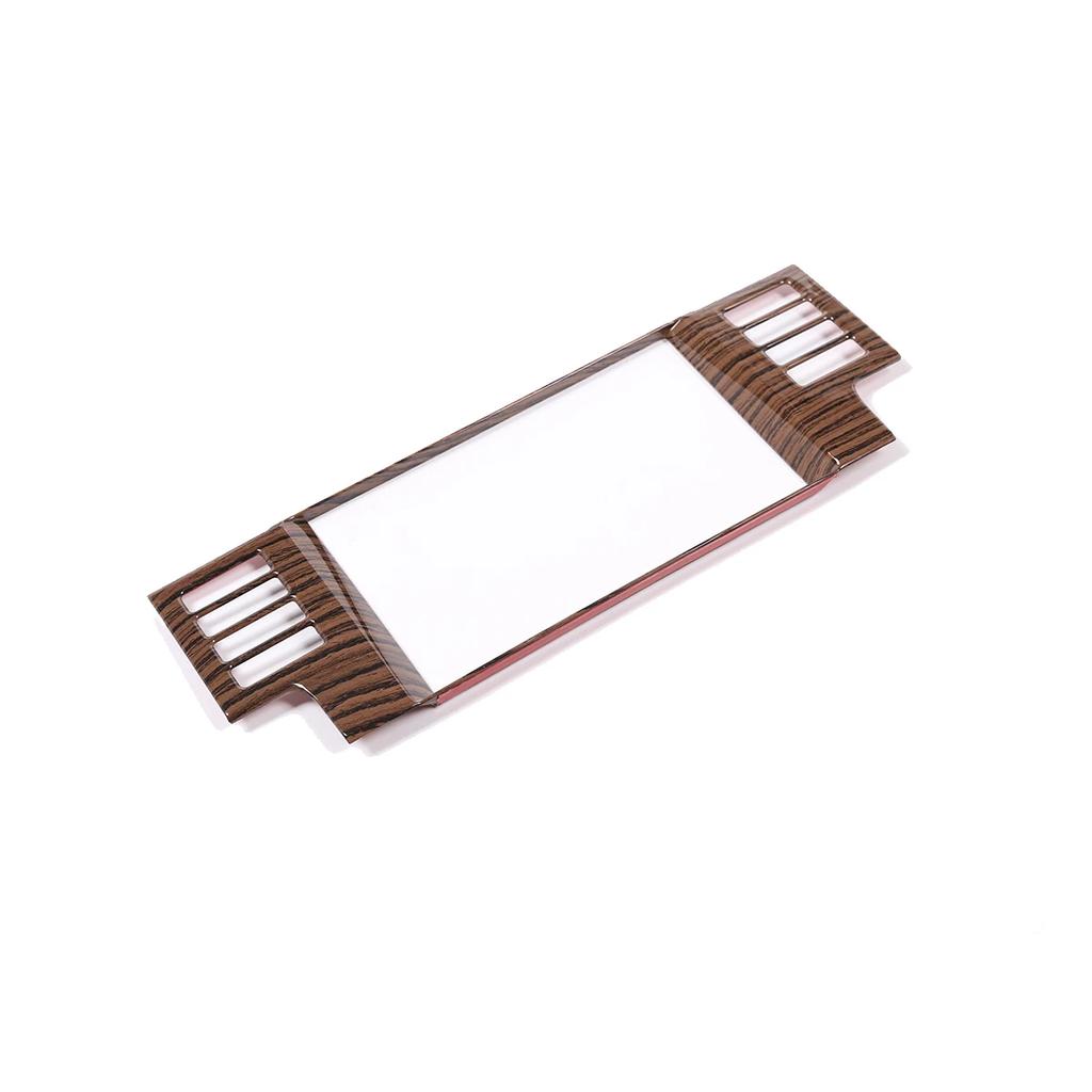 For Land Rover Discovery Sport 2015 2016 2017 2018  ABS Carbon Fiber Car Navigation Frame Cover Trim Sticker Car Accessories