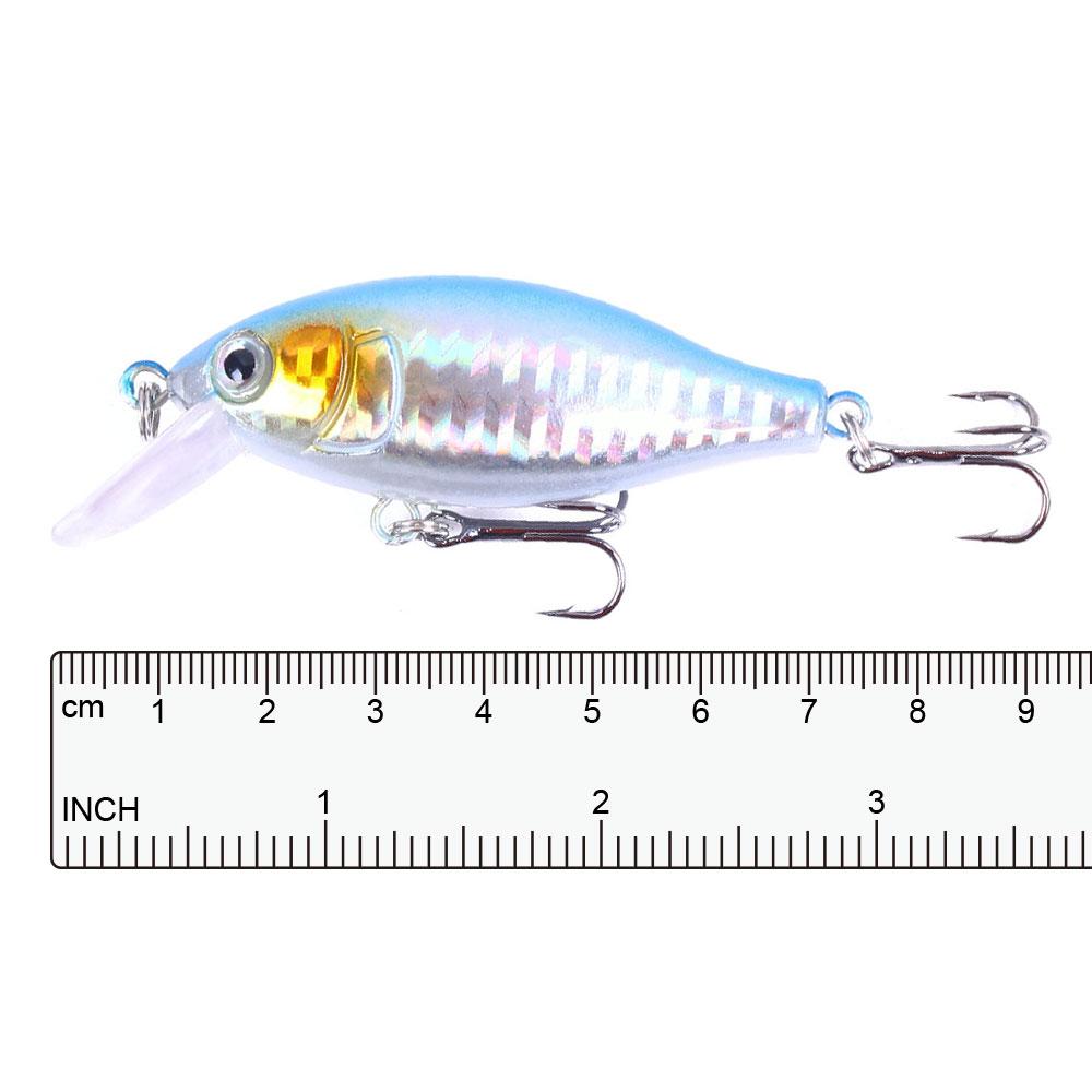6PCS/SET Hard Fishing Lures Crankbait Set 75mm 10.5g Saltwater Sea Fishing Bait Bass Fishing Lures