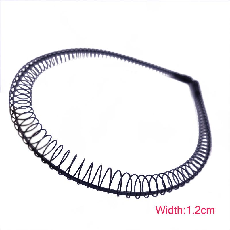 Creative Men Women Metal/Plastic Hair Band Sports 1PC Wavy Hair Accessories Wave HOOP Fashion Elastic