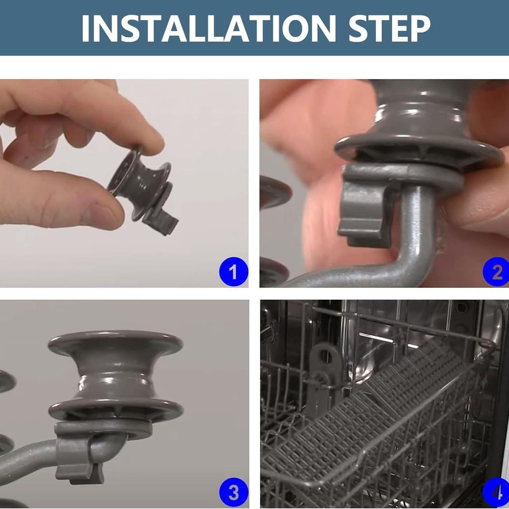 Efficient Dishwasher Wheel Replacements Dishwasher Rollers Home Appliances Part Dishwasher Upper Rollers Plastic Texture