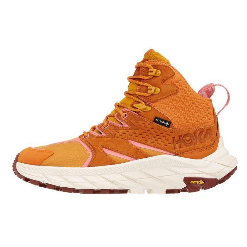 Hoka One One Anacapa GTX Women s High-top Outdoor Shoes Waterproof Orange 1119372-DSGYL EU 40