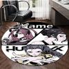 Personalized K-KPop Demon Hunters Round Chair Office Rug - Perfect for Mat, Office Chair & More - Ideal Gift for Birthdays and Holidays