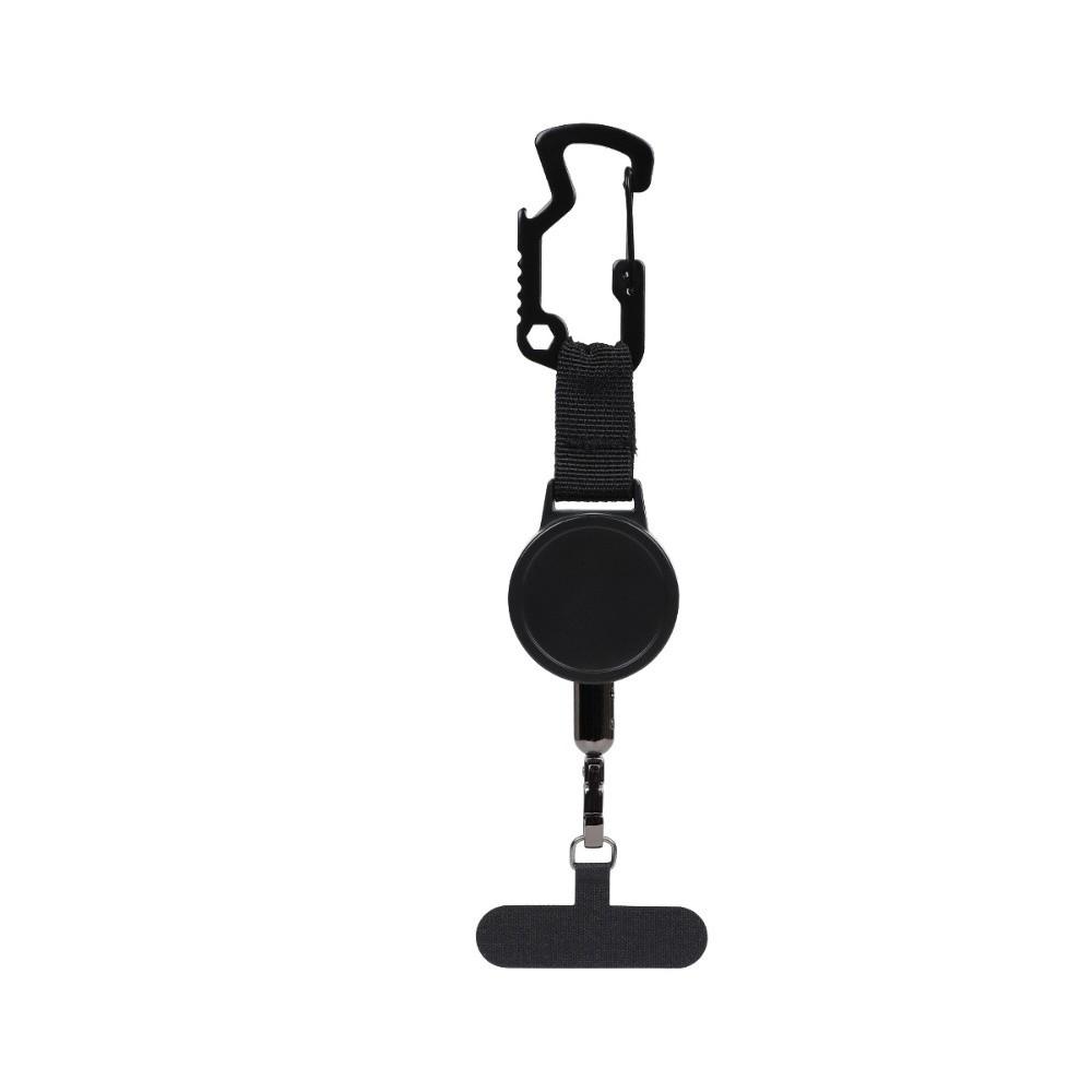 Steel Cable Anti-Theft Phone Holder Heavy Duty Retractable Cellphone Strap Anti-Drop Protection