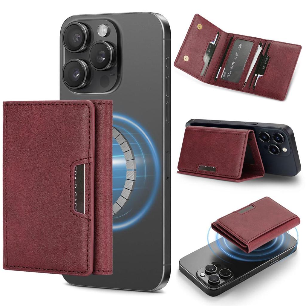 MagSafe Magnetic Card Holder Case with Multi-Card Slots for iPhone 17 Air 161.