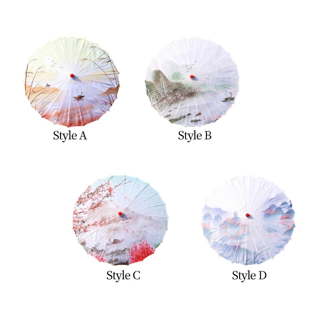 Decorative Dance Umbrella Classical 33" Windproof for Costumes Party Wedding