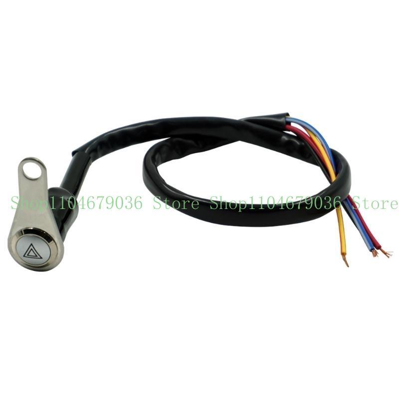 Universal Motorcycle Modification Switch ON-Off Headlight Warning Switches Fog Light Headlight Switches
