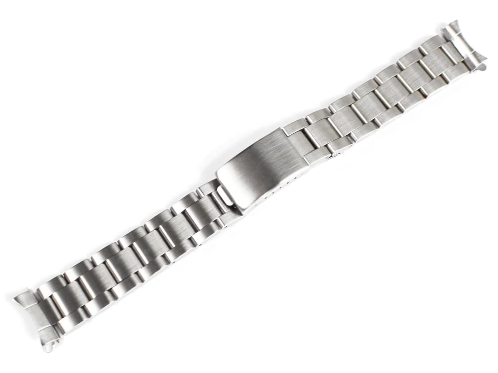 

[Import King Original] Запчасти для часов - Совместимы с Rolex - Мужской браслет Oyster для Datejust, вторичный рынок - Нержавеющая сталь, матовая отделка, 20 мм