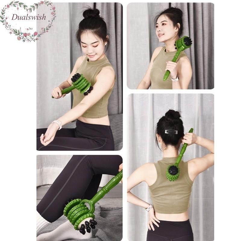 Double Sided Multifunctional Meridian Tapping Massage Hammer Back Shoulder Full Body Tapping Handheld Relaxation Back Tapping Massage Hammer