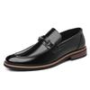 Large size European version Oxford shoes leather shoes men's pointed suit single shoes Wenzhou leather shoes