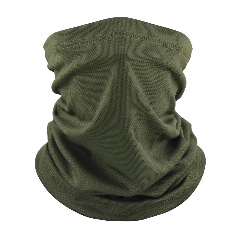 Breathable Quick-Dry Neck Gaiter: Outdoor Cycling Face Mask & Mesh Neck Warmer Headscarf