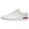 Old Skool 'Split Foxing - White Red' Men's VN0A38G1RZH