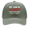Top Secret Red Stamp Graphic Sandwich Baseball Cap Unisex Women Sun Cap Outdoor Workouts Hat