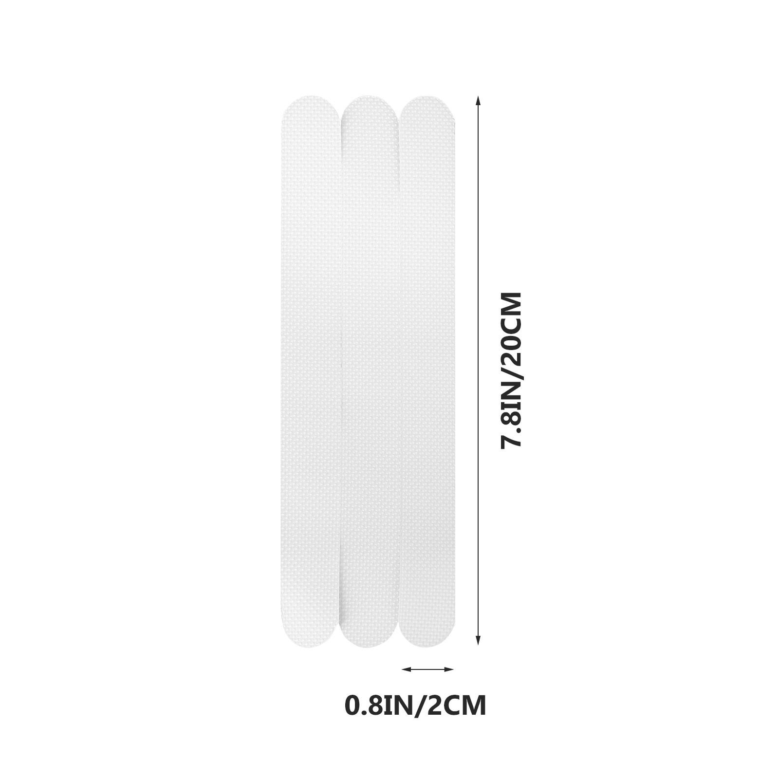 

36Pcs Anti-Slip Strips Transparent Non-Slip Bath Safety Adhesive Treads for Bathtubs Showers Stairs Bathroom Floors 2Cm X 20Cm