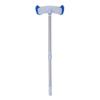 Portable Swimming Pool Cleaner Set Suction Head Telescopic Rod with Brush Pool Cleaning Tool