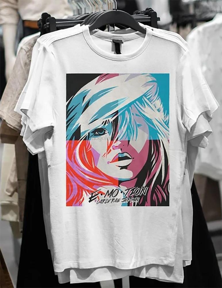 Carly Rae Jepsen Pop Music White T-Shirt Cotton All Size 9D391 Unisex T-Shirt XXL
