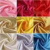 DIY 150*100cm Satin Fabric Handmade Imitation Silk Sewing Material Solid Color Lining Silk Satin For Clothing Gift Box