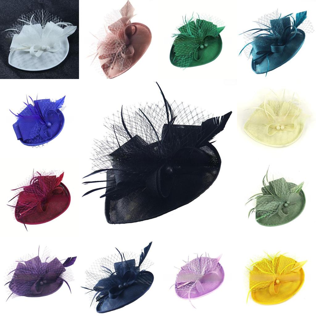 Classic Round Top With Feather Trim For Fashionable Bridal Looks