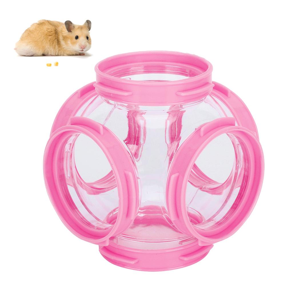 2 Stück Hamster Externer Rohrleitungs-Tunnel-Fittings-Schlauch Übungskäfig Trainingslinien-Zubehör