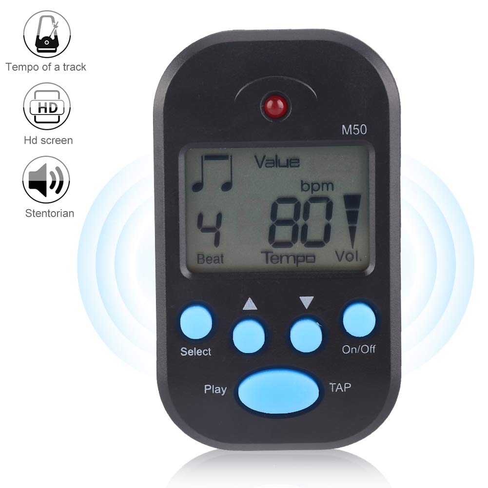 DOACT Electronic Metronome LCD White DM-01