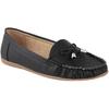 Shoetopia Women'S Block Heel Loafers Black (5 Uk)