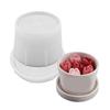 Candlestick Silicone Mold Candle Cup with Lid Molds Candle Holder Mould Plaster Succulent Planter Decorations Moulds