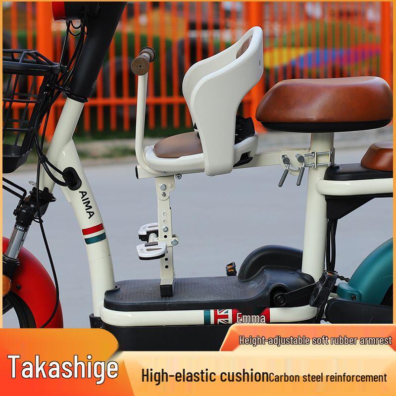 Front-Mounted Electric Vehicle Safety Seat for Infants and Children