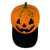 Pumpkin Baseball Hat Autumn Embroidered Pumpkin Costume Hat Adjustable Headwear Party Favors For Kids Daily Travel Festival