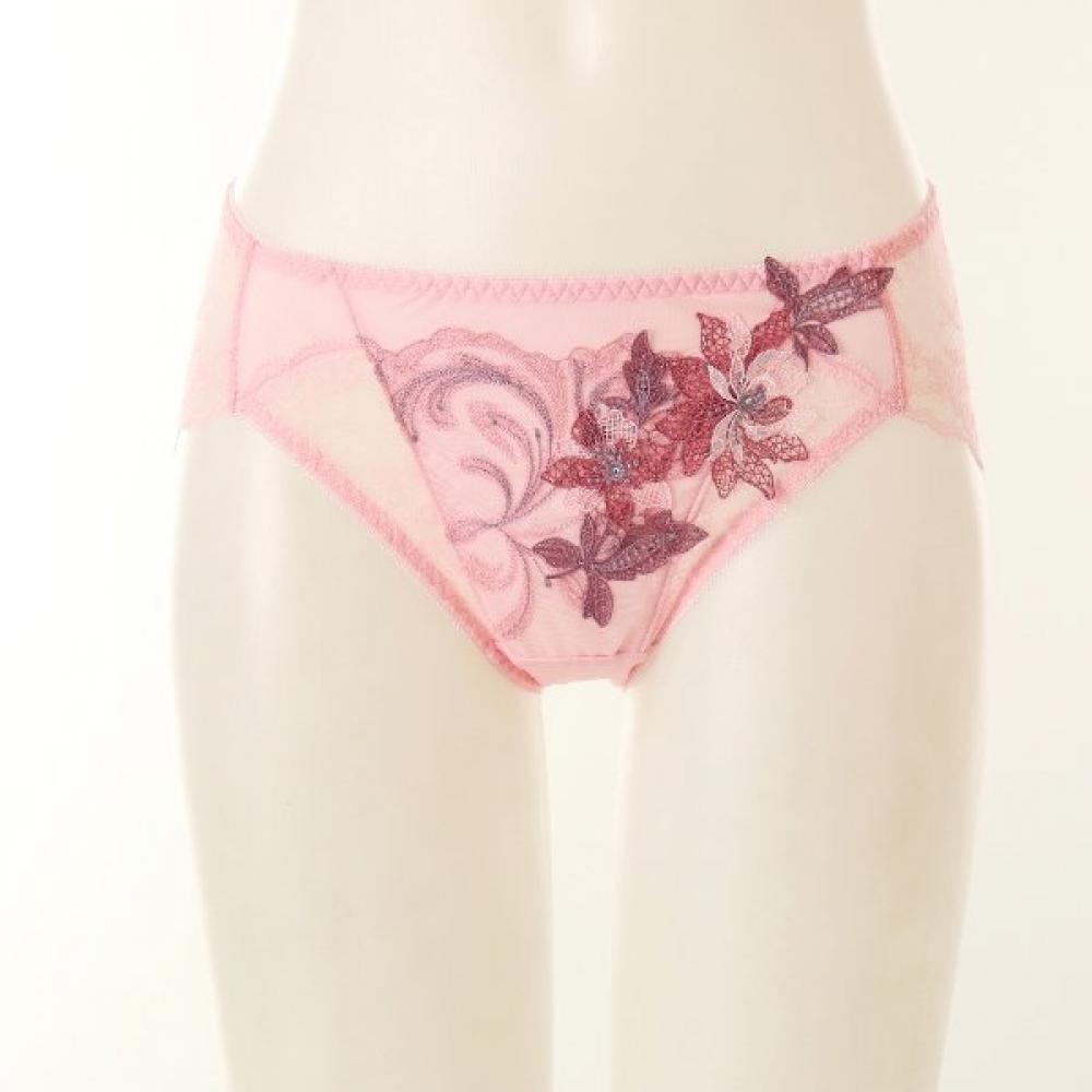 Wacoal Oriental Sensation Bra Lace Panty Set Dpt0456s Pink/105