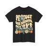 Retro Groovy Protect Our National Parks Bear Funny T-Shirt