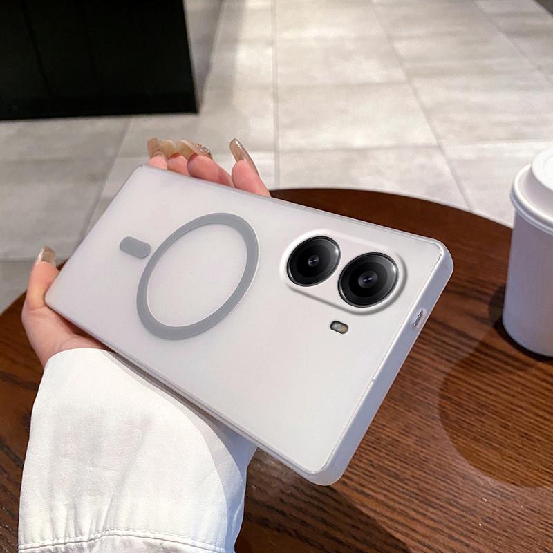 For Xiaomi Redmi Turbo 4 5G Case Compatible with MagSafe Precise Cutouts Matte PC Phone Cover