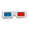 10Pcs Universal Anaglyph Cardboard Paper Red Blue Cyan 3D Video Glasses