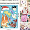 Bluey Puzzle Stickers: 8 Sheets/Pack - DIY Handmade, Phone Case Decoration, Waterproof