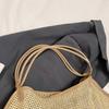 Hollow Out Bohemian Beach Bag Parent Shoulder Bag Hollow Shoulder Bag Straw Woven Bag  Streetwear