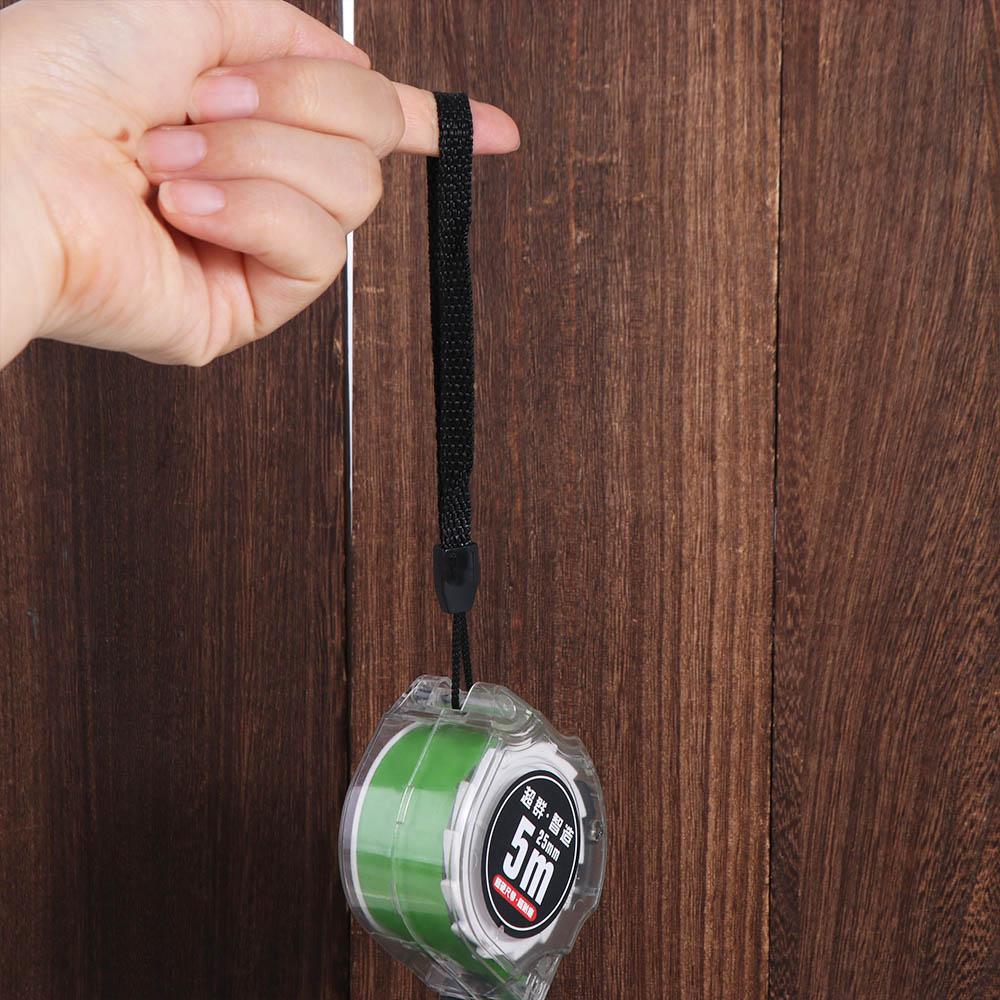 Fluorescent Tape Measure Self Locking Measuring Tape Retractable   Widened Meter Ruler