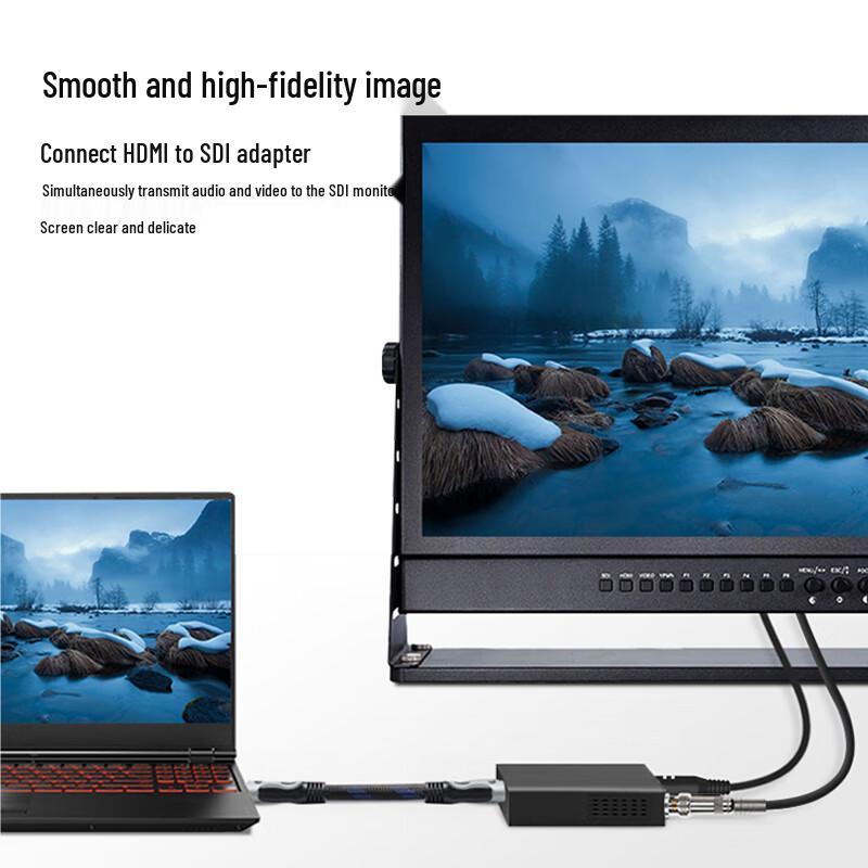 Xiang Lai Xin 75-5 BNC Dual Elbow HD-SDI Coaxial Cable