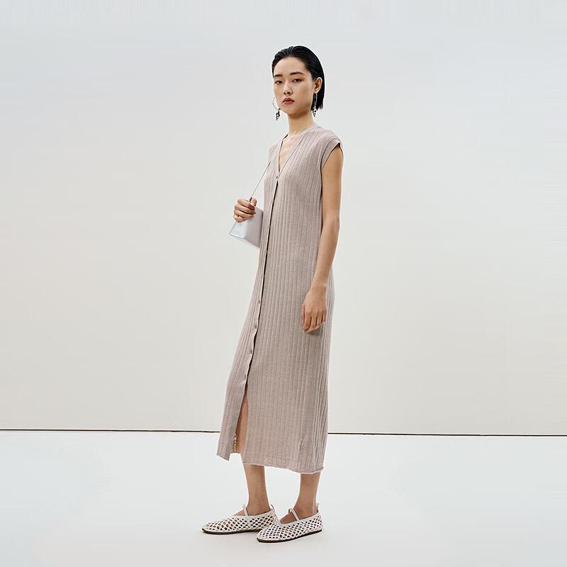 LESS 2025 Summer Sleeveless Long Dress