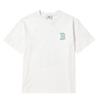 MLB T Shirts Unisex Cream White Crew Neck Moderate 3ATSM0563-43IVS