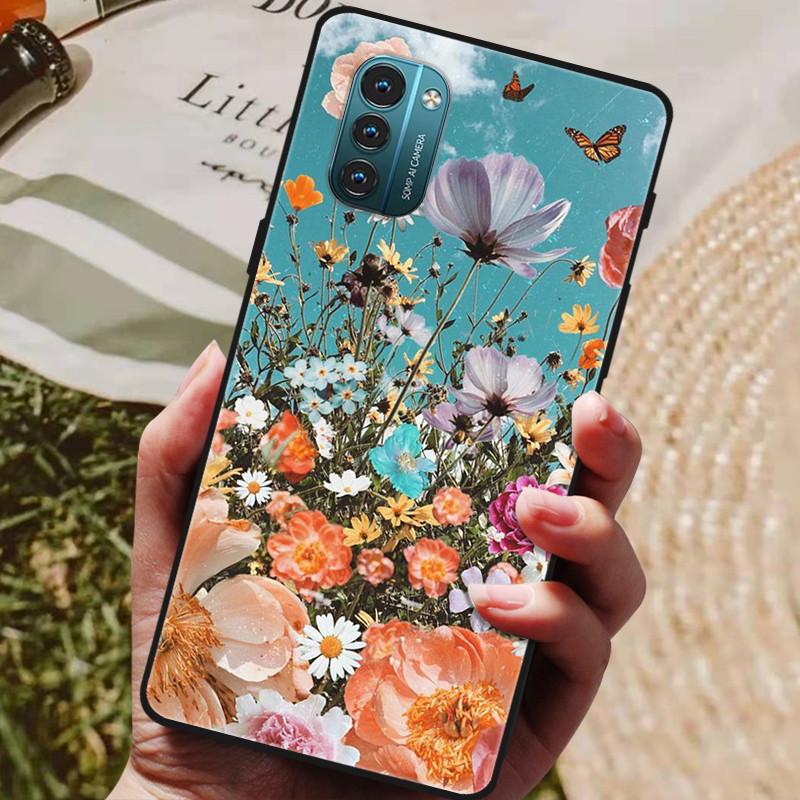 For Nokia G21 Case NokiaG11 Silicone Cover Cute Soft TPU Case For Nokia G11 G21 Bumper Phone Case NokiaG21 G 21 11 Coque