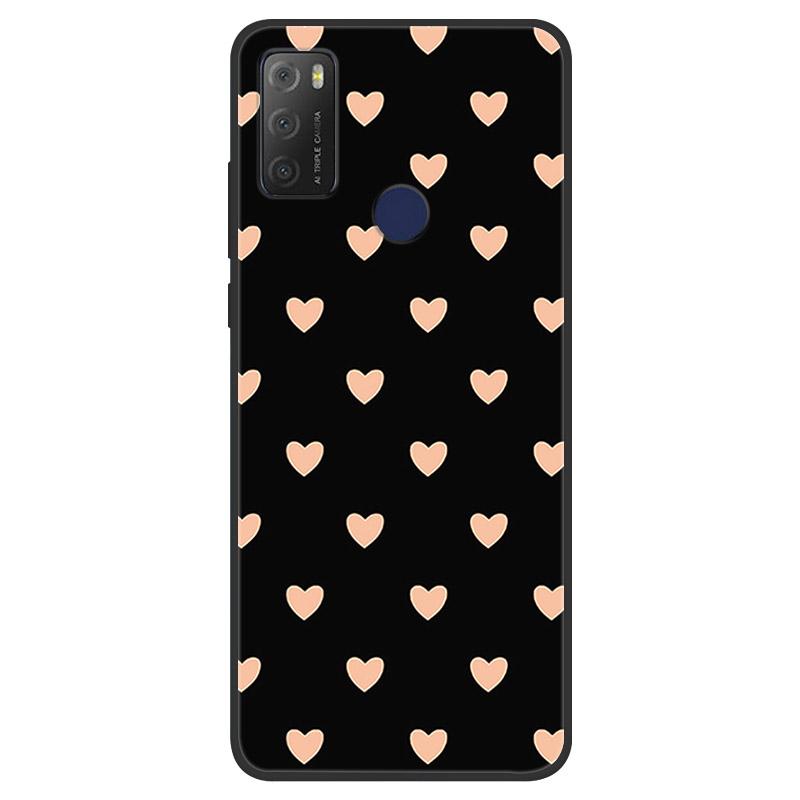 For TCL 20Y 6156D Case Shockproof Soft TPU Silicone Phone Cover For TCL 20Y 20 Y E 6125F Fundas For TCL20Y TCL20E Shell Coque