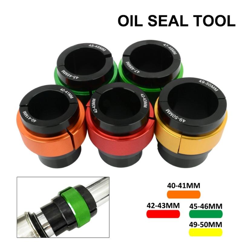 Інструмент для приводу ущільнення вилки для мотоциклів Інструмент для встановлення ущільнення вилки Зніміть інструмент для встановлення 41-4/42-44/45-46/49-50 мм