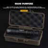 Outdoor Survival Tool Case with Sponge Sealed Shock Absorption Box Lockable Safety Protective Tool Case Outdoor Camp Accessories
