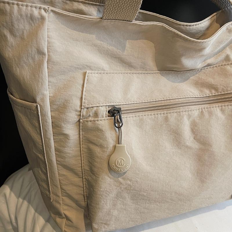 Commuter Large Capacity Handbag Women's Shoulder Bag Lightweight Tote Bag