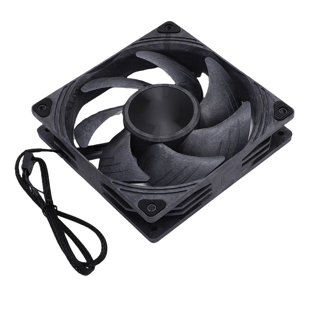 PC-Lüfter Computer 140mm Gehäuse CPU 4 Pin PWM 3000RPM Kühlung Leise Geräuscharm mit Doppellager 8 Schrauben