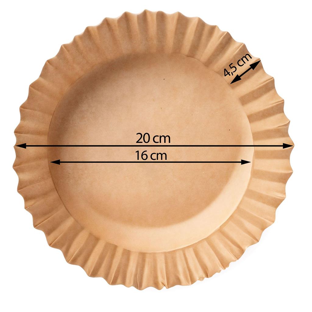 Baking Paper For Fryer 20 Cm Berdsen - 50 Pcs