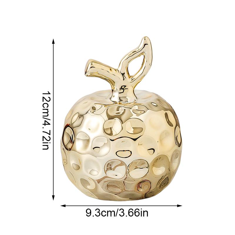 Ceramic Apple Desktop Decoration Fashionable and Simple Ceramic Home Furnishings Exquisite Gifts