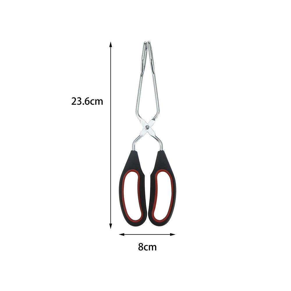 Multi-purpose Kitchen Tongs: Ideal for Bread, Steak, Barbecue, and Grilling